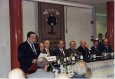 Inauguración de la nueva sede, Bilbao, Plaza Barria 15. La conferencia que realiza J. A. Arana sobre Bonaparte. A la vista: Ansola, Uribeetxebarria, Alli, Ardanza, Haritschelhar, Ortuondo, Galdos
